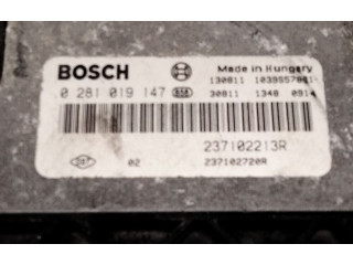 Блок управления двигателя 237102213R, 0281019147 Dacia Dokker
