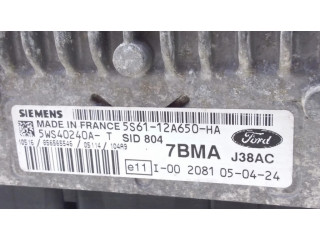 Блок управления двигателя 5S6112A650HA, 7BMA   Ford Fiesta
