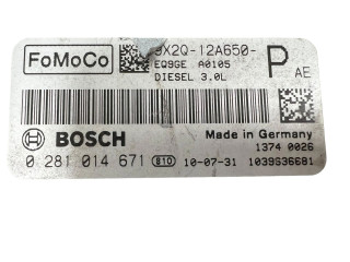 Řídící jednotka 9X2Q12A650AE, 0281014671 Jaguar XF X250 2010