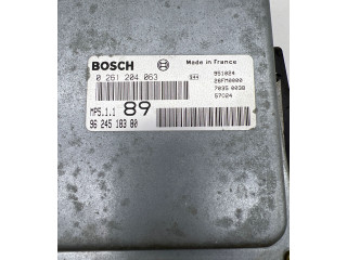 Řídící jednotka 9624518380, 0261204063 Peugeot 406 1998