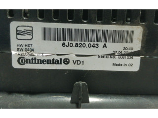 Модуль блока управления кондиционером 6J0820043A, 6J0820043   Seat Ibiza IV (6J,6P)