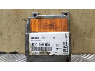 Блок подушек безопасности 8D0959655L, 0285001305 Audi A4 S4 B5 8D