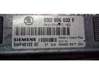 Блок управления двигателя 03D906032F Skoda Fabia Mk1 (6Y)