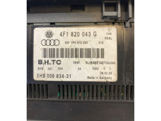 Блок управления климат-контролем 4F1820043G, 4F0910043 Audi A6 S6 C6 4F