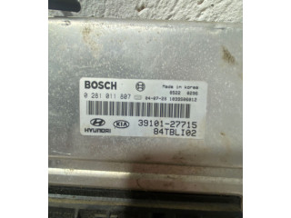 Блок управления двигателя 3910127715, 0281011807 Hyundai Getz
