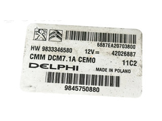 Řídící jednotka 9833346580, 42026887 Citroen Jumpy 2016