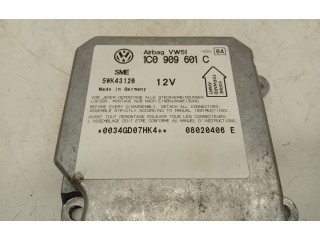Блок подушек безопасности 1C0909601C, 08020406E Skoda Fabia Mk1 (6Y)