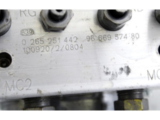 Блок АБС 9666957480   Peugeot  308  2007 - 2013 года