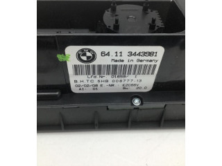 Блок управления климат-контролем 3443981   BMW X3 E83