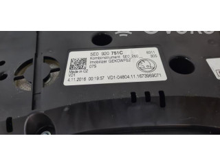 Панель приборов 5E0920751C   Skoda Octavia Mk3 (5E)       