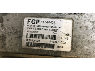 Блок управления двигателя 51744426   Fiat Idea