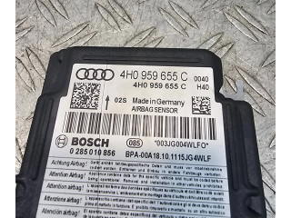 Блок управления надувных подушек 4H0959655C, 0285010856 Audi A6 S6 C7 4G
