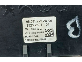 Блок управления климат-контролем 98081722ZD, 35252501 Citroen Berlingo