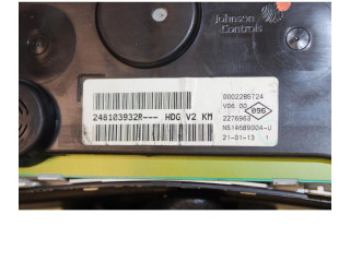 Панель приборов 2131255 Dacia Lodgy