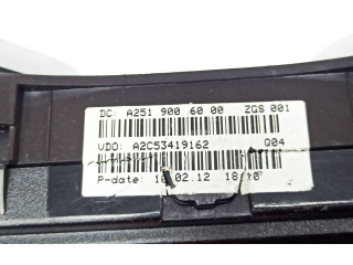 Панель приборов A2519006000, A2C53419162   Mercedes-Benz R W251       