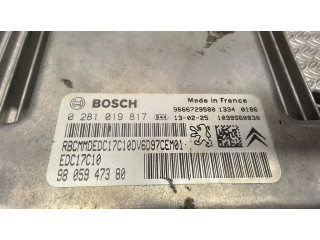 Řídící jednotka 0281019817, 9805947380 Citroen Berlingo 2013