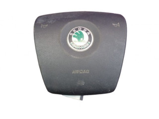 Подушка безопасности водителя 5J0880201D, 5J0880201D Skoda Fabia Mk2 (5J)