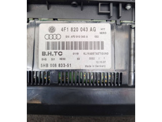 Блок управления климат-контролем 4F1820043AG, 4F0910043A Audi A6 S6 C6 4F