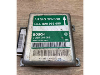 Блок подушек безопасности 8A0959655, 0285001085   Audi 80 90 S2 B4