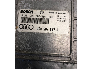 Блок управления двигателем Блок управления 4D0907557A   Audi A8 S8 D2 4D