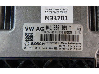Блок управления двигателя 04L907309T Volkswagen Touran III