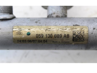 Топливная рампа 059130089AB   Audi A6 S6 C6 4F   для двигателя BMK