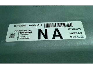 Блок управления двигателя 237103629s, 237103629S Renault Twingo III