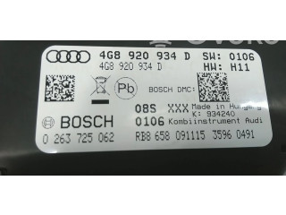 Přístrojová deska Audi A6 S6 C7 4G 2016 4G8920934D