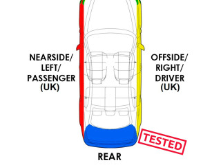 Zpětné zrcátko BMW X5 E70 2013 51167282722, 7282722