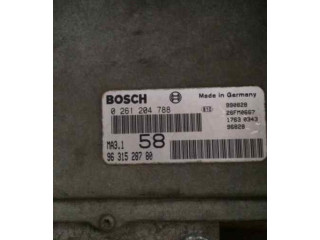 Turbodmychadlo Блок управления двигателем ECU 0261204788 Peugeot 106