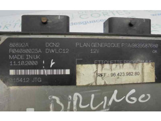 Řídící jednotka 193925   Citroen Berlingo 2000