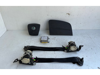 Подушка безопасности водителя Skoda Fabia Mk2 (5J)