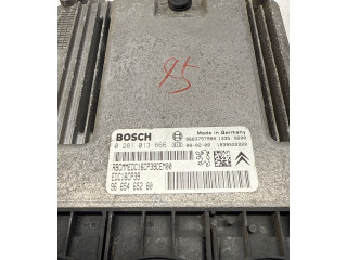 Блок управления двигателя 0281013666, 9663757980 Citroen C-Crosser