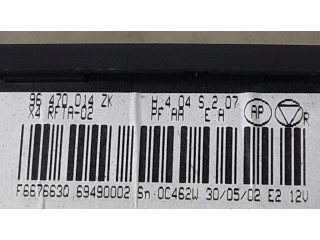 Блок управления климат-контролем 96470014ZK Citroen C5