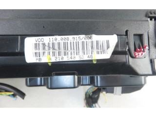 Přístrojová deska  Mercedes-Benz E AMG W210 1999 2105405248, 2105405248  