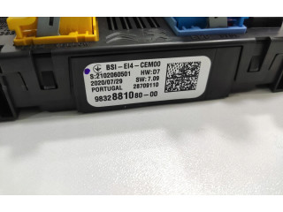 Pojistková skříňka Řídící jednotka BSM 9832881080 Opel Corsa F 2021