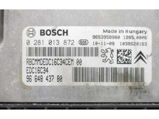 Řídící jednotka 9664843780 Citroen Berlingo 2011