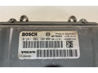Блок управления двигателем Блок управления 31286086, 0261209108   Volvo V70