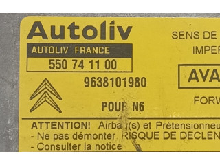 Блок подушек безопасности 550741100, 9638101980 Citroen Xsara