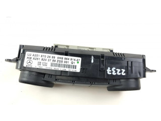Блок управления климат-контролем A2519000001, A2518707289 Mercedes-Benz ML W164