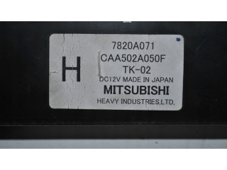 Блок управления климат-контролем 7820A071 Mitsubishi Grandis