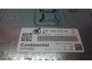 Блок управления двигателя 03F906070HA, 03F907309   Skoda Rapid (NH)