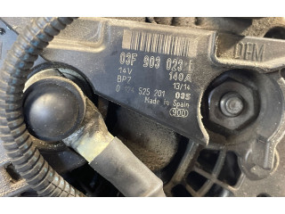 Генератор 03F903023D, 0124525201   Skoda Rapid (NH)      