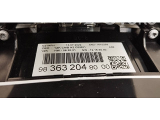 Панель приборов 9836320480 Citroen C3 Aircross