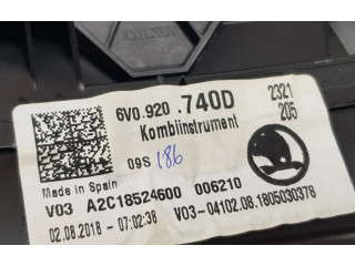 Спидометр (приборный щиток) 6V0920740A   Skoda Fabia Mk3 (NJ)   