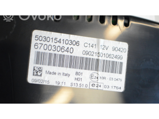 Панель приборов 670030640, 503015410306   Maserati Ghibli       