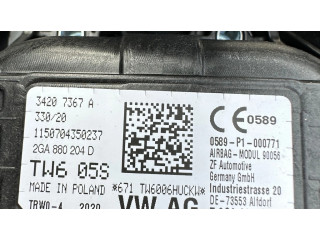Подушка безопасности пассажира 2GA880204D, 34207367A   Volkswagen T-Roc