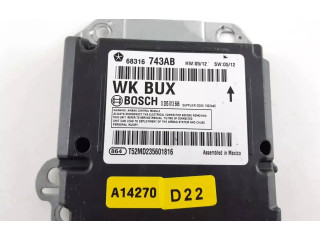 Блок подушек безопасности 68316743AB, 0285013686 Jeep Grand Cherokee