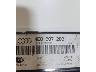 Блок комфорта 4E0907289, 4E0910289A   Audi A8 S8 D3 4E   