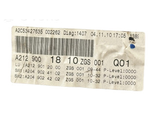 Přístrojová deska  Mercedes-Benz E W212 2011 A2129001810, A2049024102  